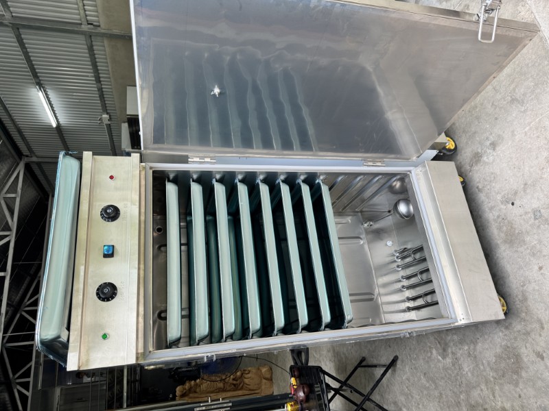 Tủ Nấu Cơm 6 Khay Gas Fushimavina Tủ nấu cơm bằng gas 6 khay Fushimavina
